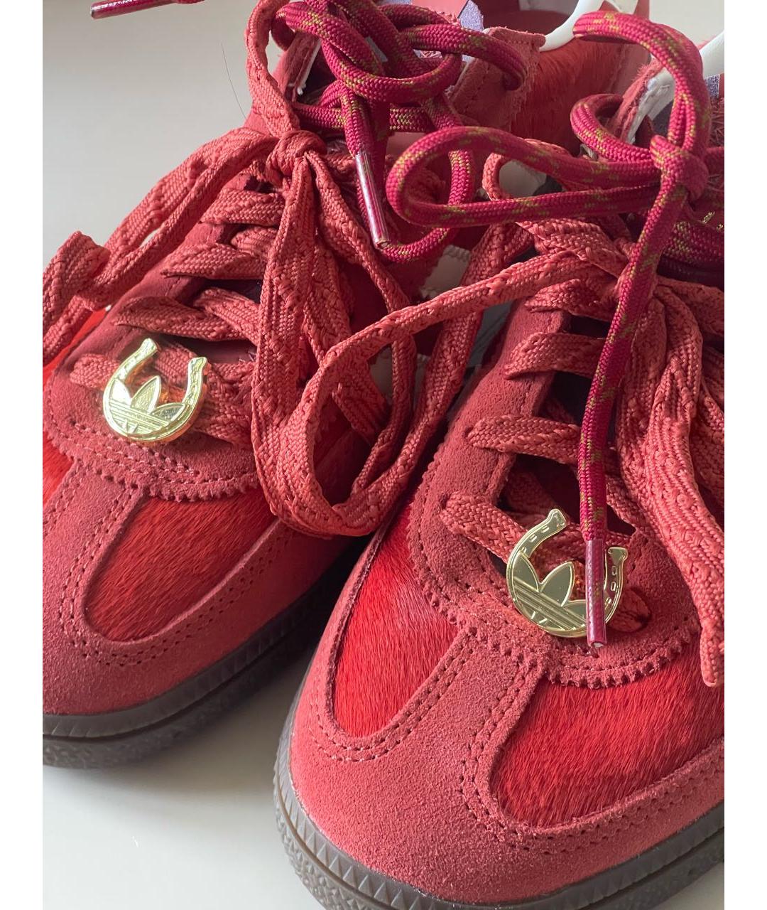 ADIDAS Красные кеды, фото 7