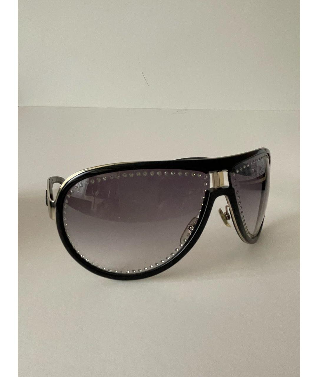 GUCCI Черные пластиковые солнцезащитные очки, фото 2