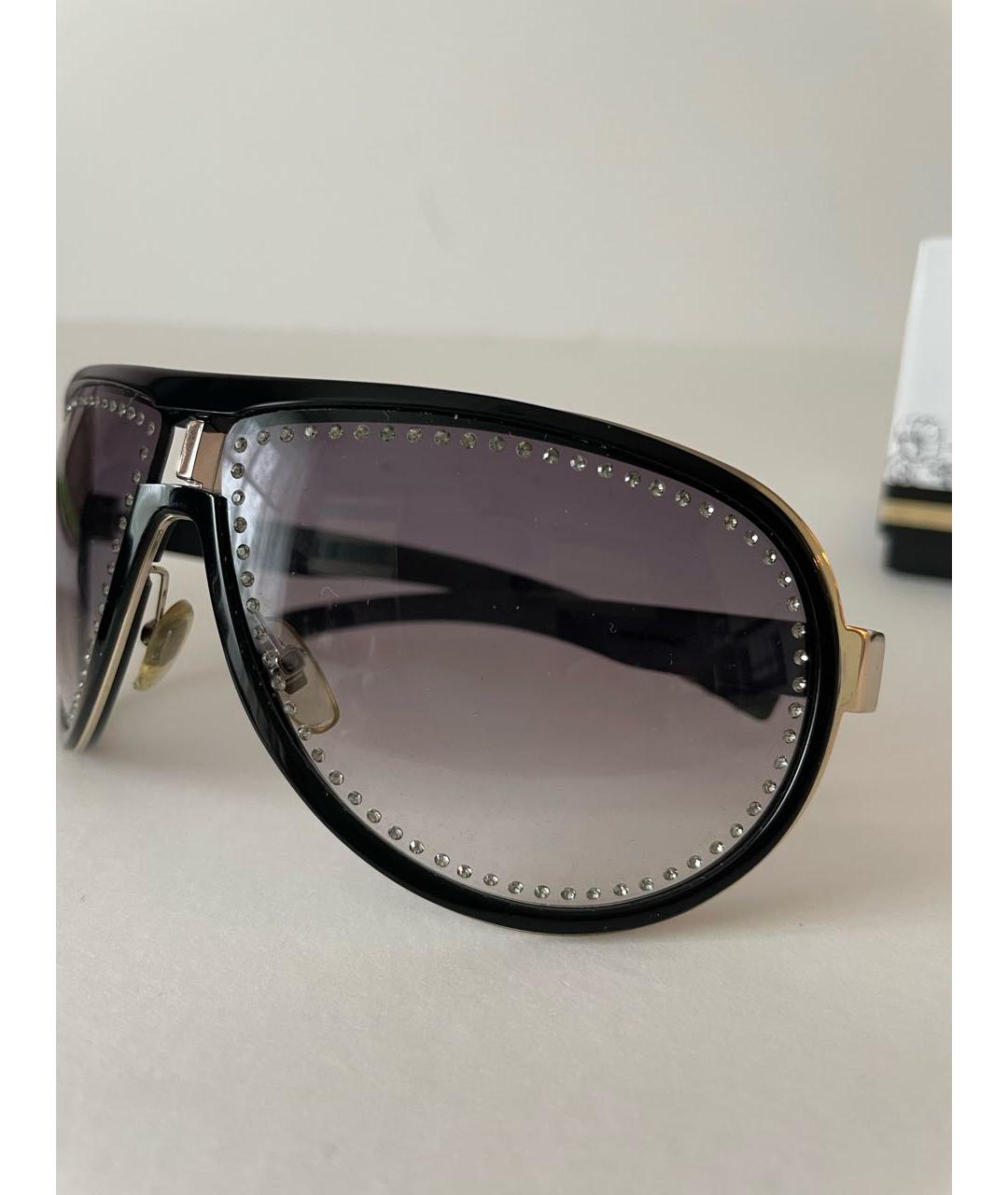 GUCCI Черные пластиковые солнцезащитные очки, фото 7