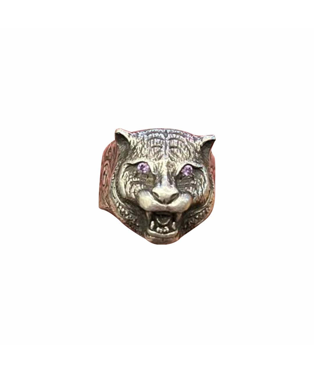 GUCCI Серебряное кольцо, фото 1