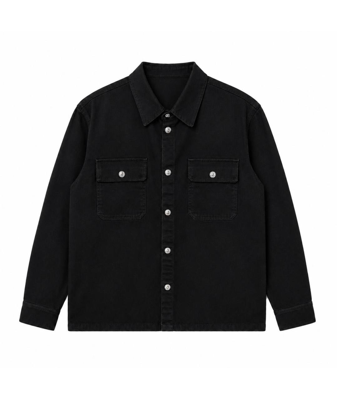 CHROME HEARTS Черная куртка, фото 4