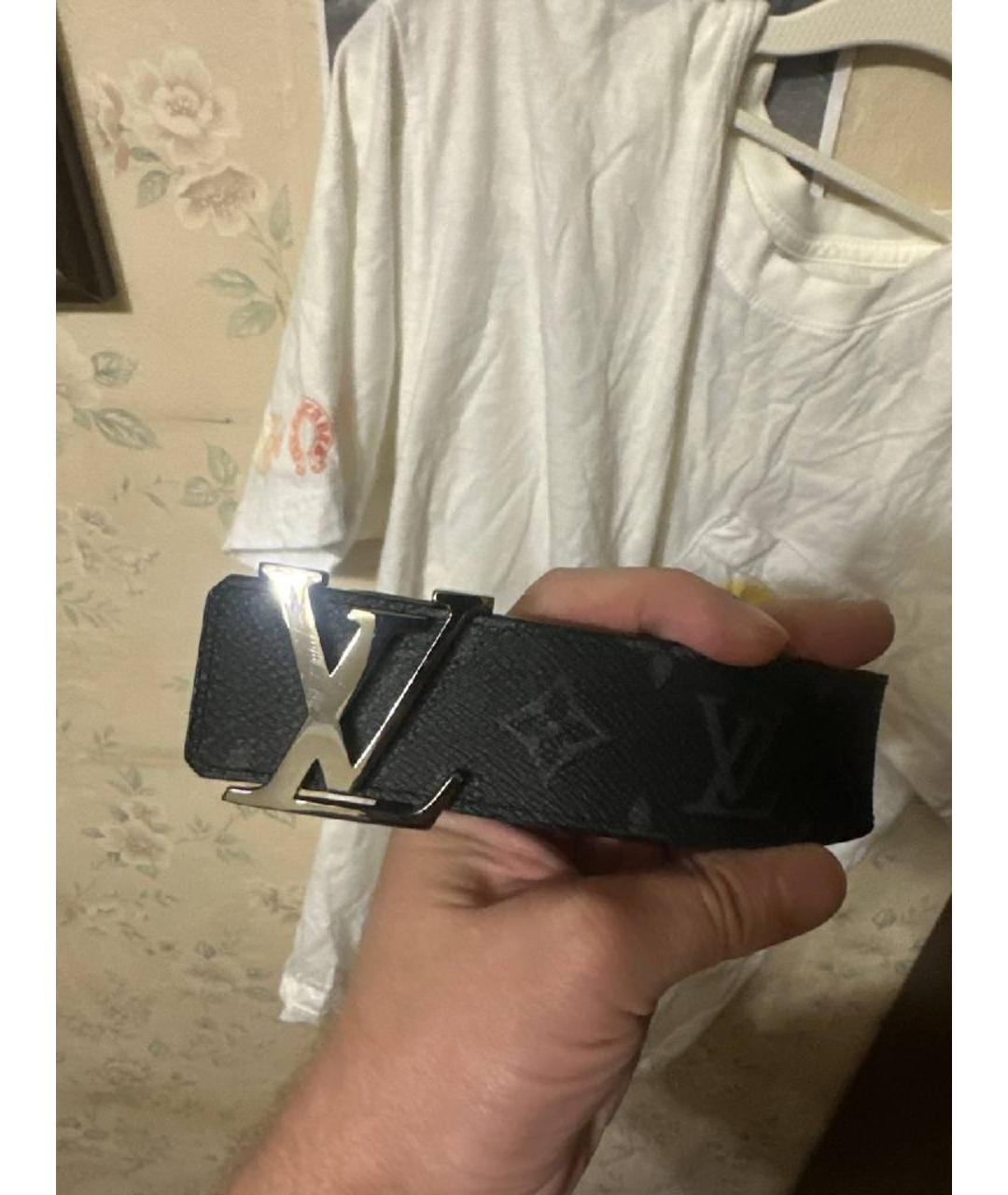 LOUIS VUITTON Серый ремень, фото 3