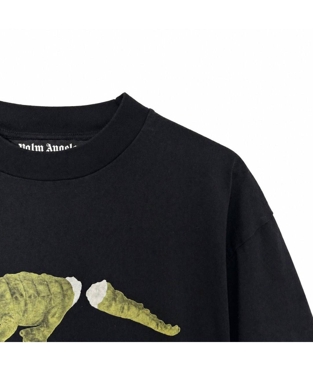 PALM ANGELS Черная футболка, фото 2