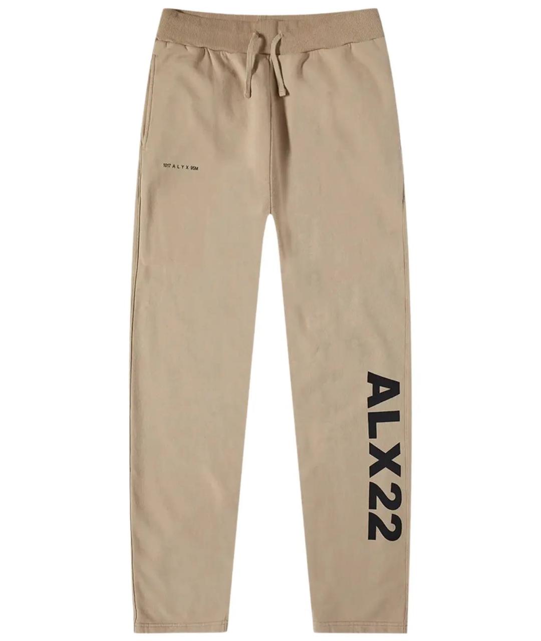 1017 ALYX 9SM Бежевые хлопковые повседневные брюки, фото 9