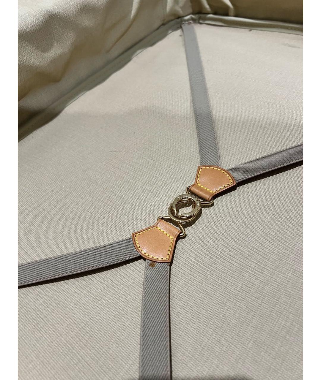 LOUIS VUITTON Коричневый чемодан, фото 6