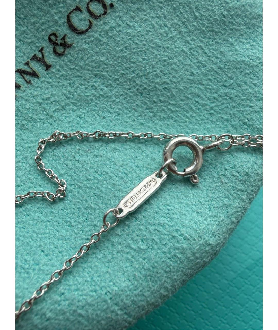 TIFFANY&CO Бирюзовое серебряное колье, фото 5