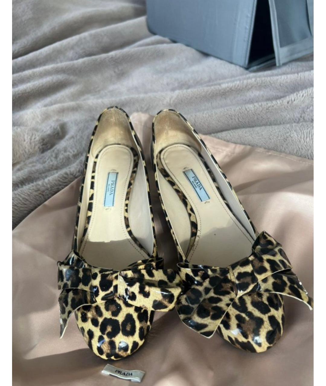 PRADA Сабо из лакированной кожи, фото 2