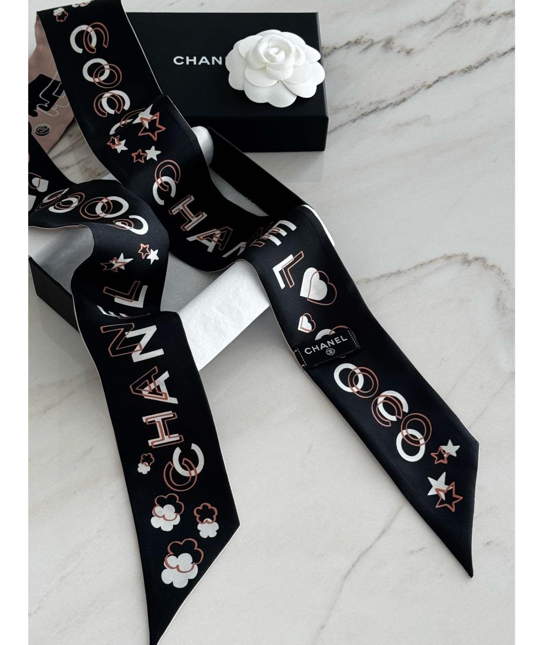 CHANEL Мульти шелковый платок, фото 4