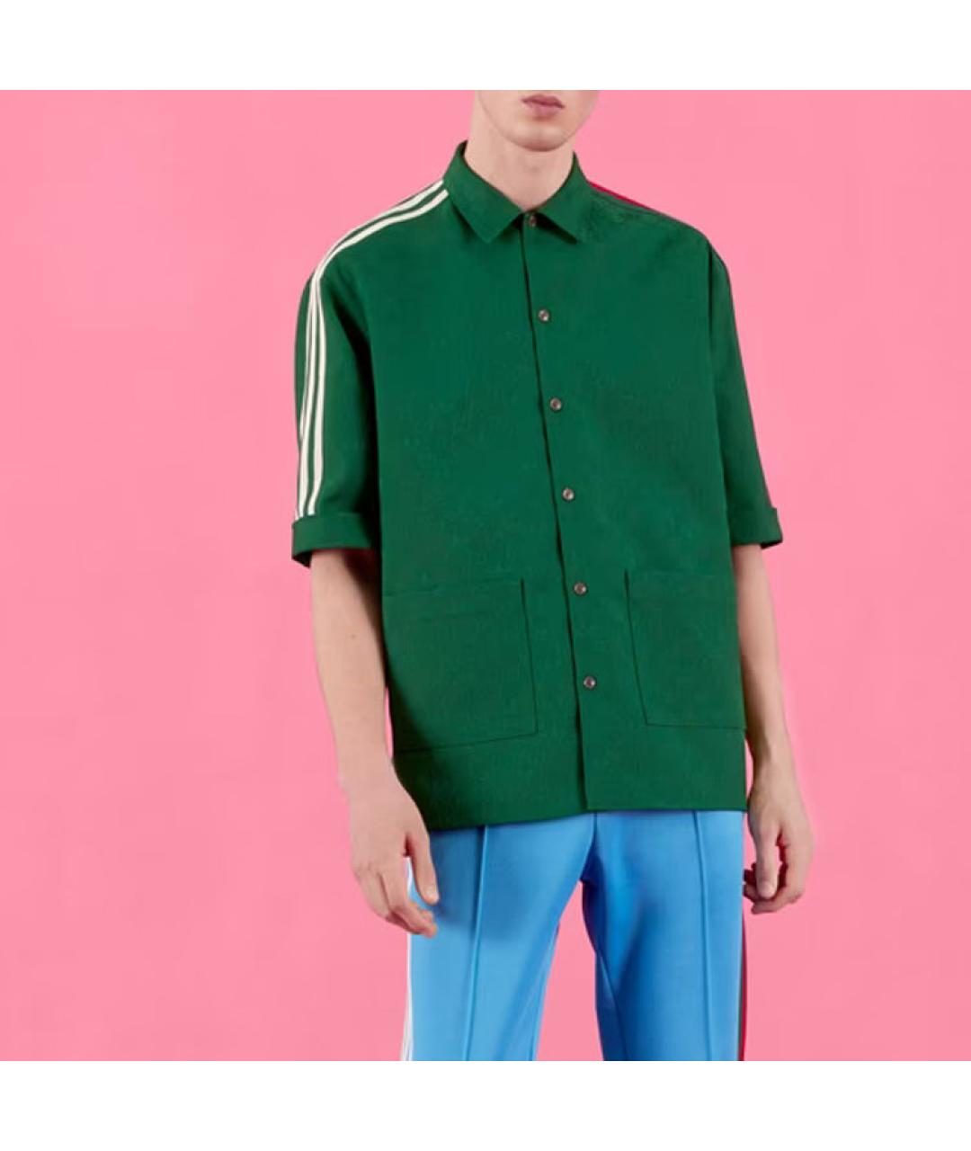 GUCCI Зеленая рубашка, фото 3
