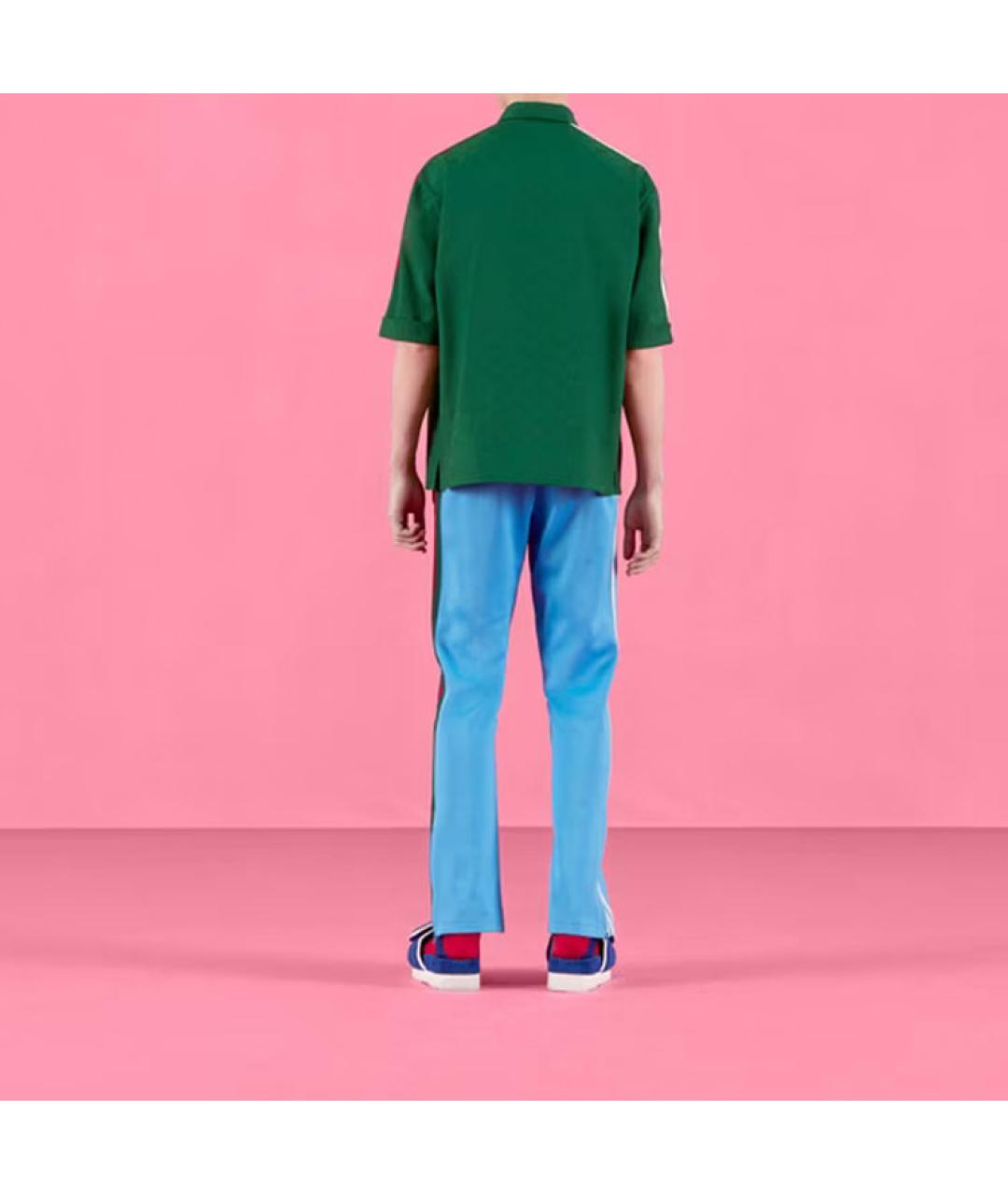 GUCCI Зеленая рубашка, фото 5