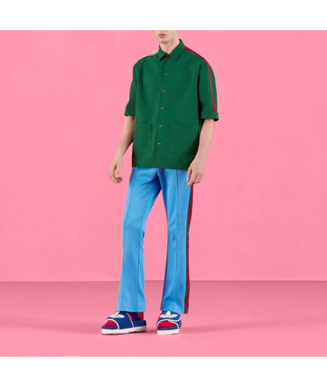 GUCCI Зеленая рубашка, фото 2