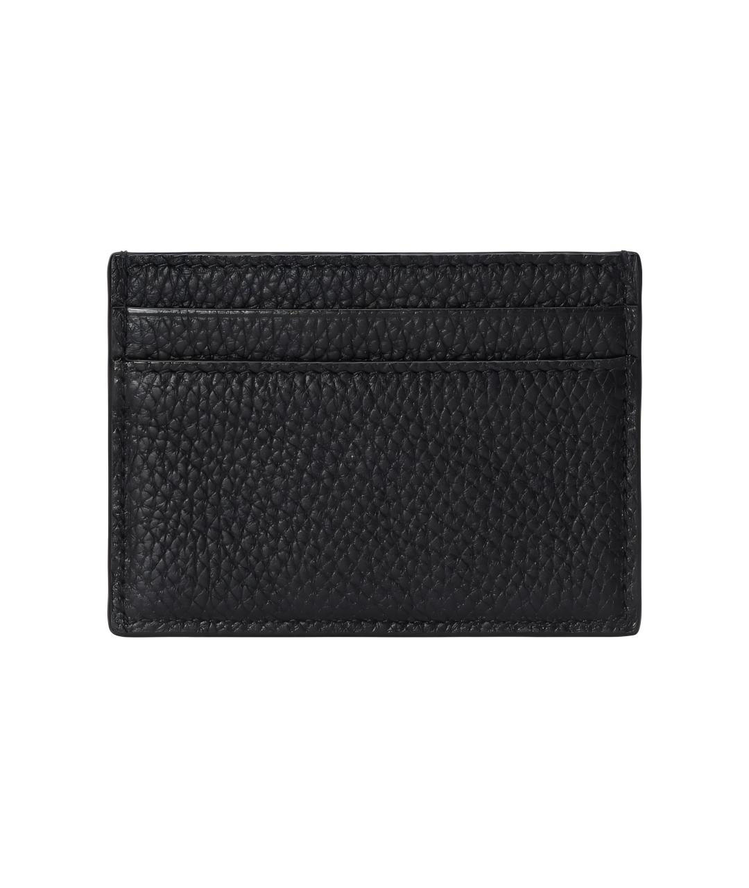 GUCCI Черный кожаный кардхолдер, фото 3
