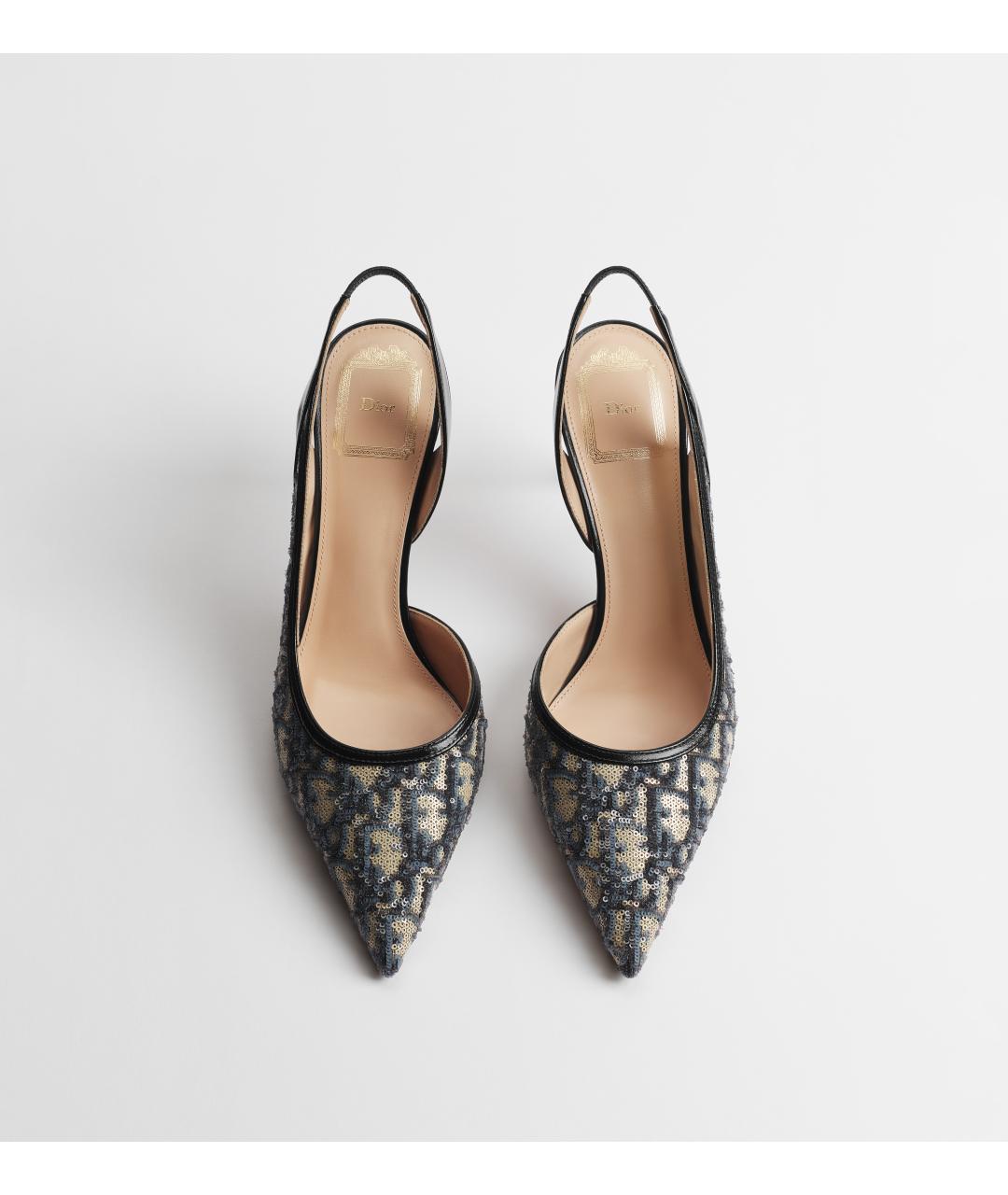 CHRISTIAN DIOR Мульти синтетические туфли, фото 4