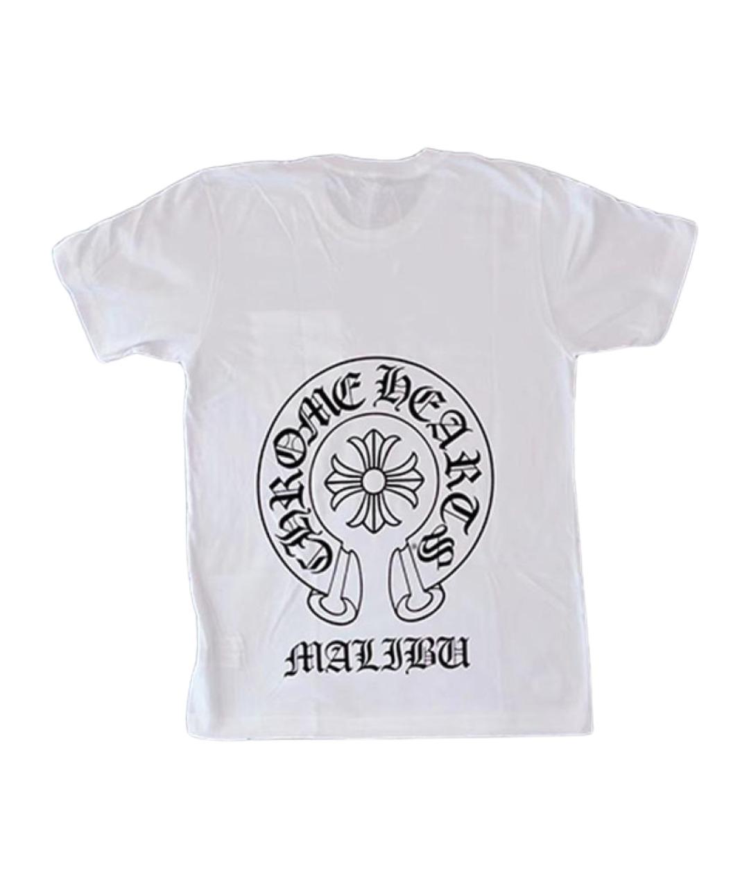 CHROME HEARTS Белая хлопковая футболка, фото 1