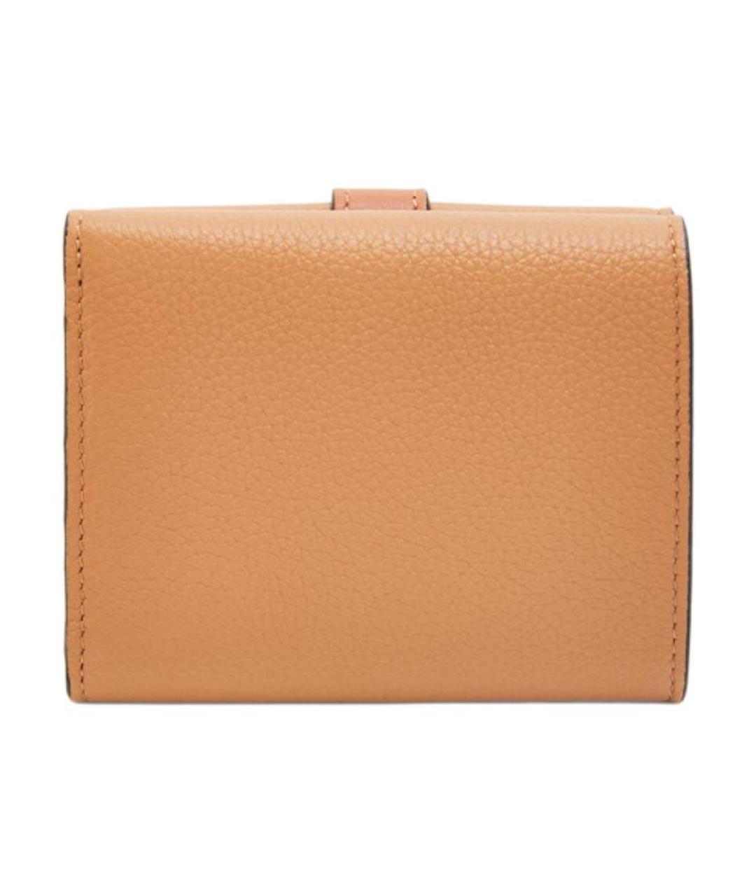 LOEWE Коричневый кожаный кошелек, фото 4