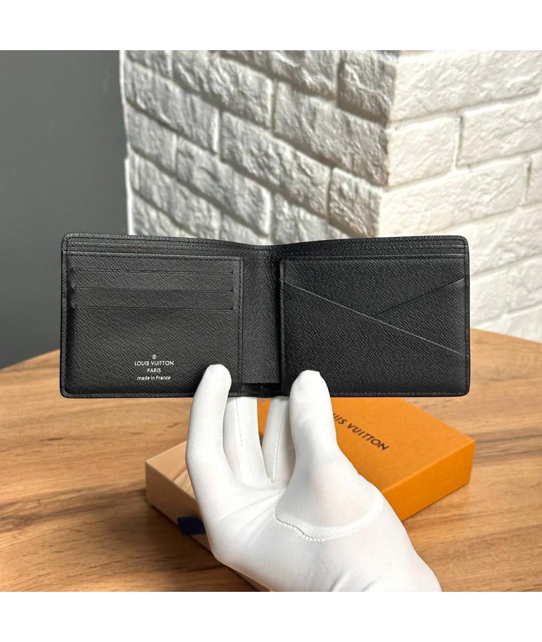 LOUIS VUITTON Черный кошелек, фото 3