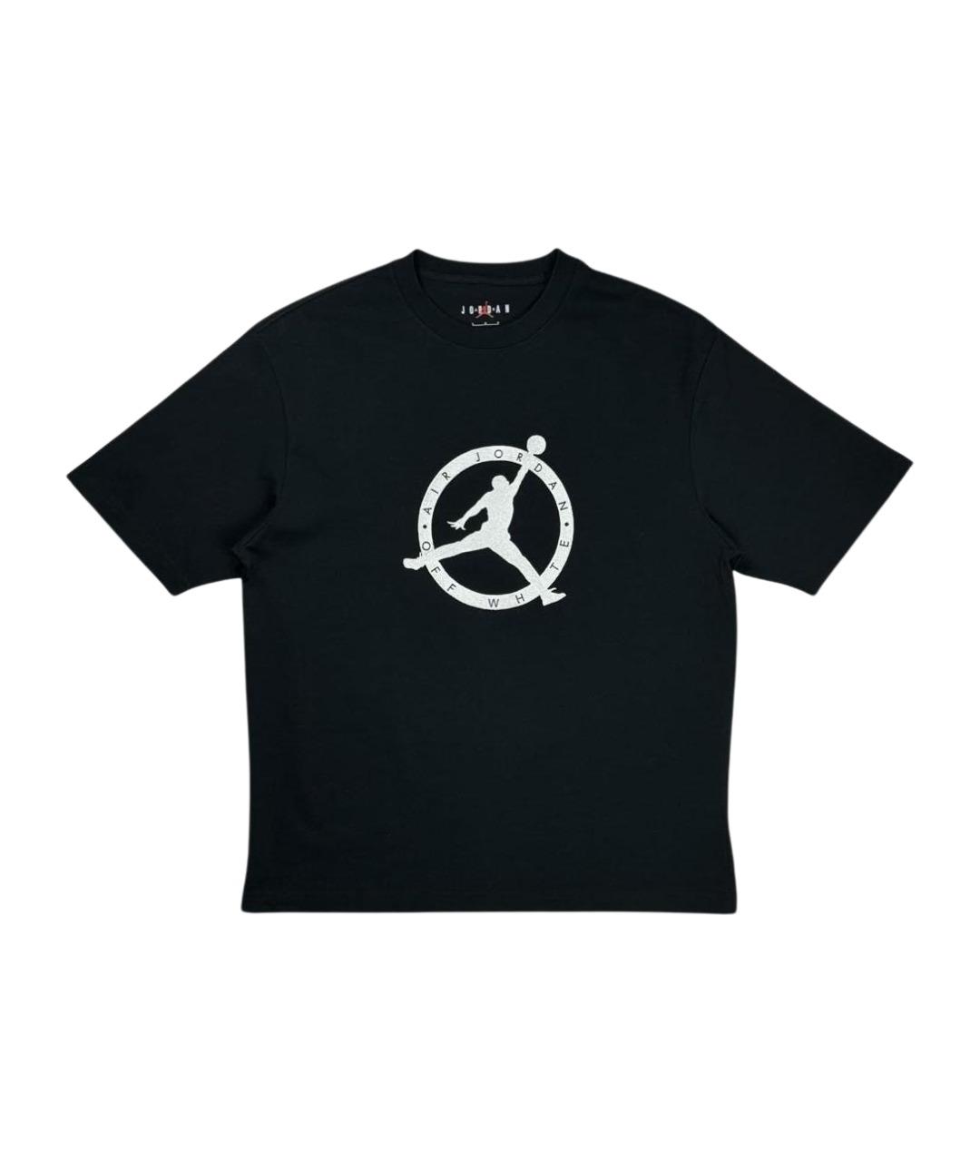 OFF-WHITE Черная футболка, фото 1