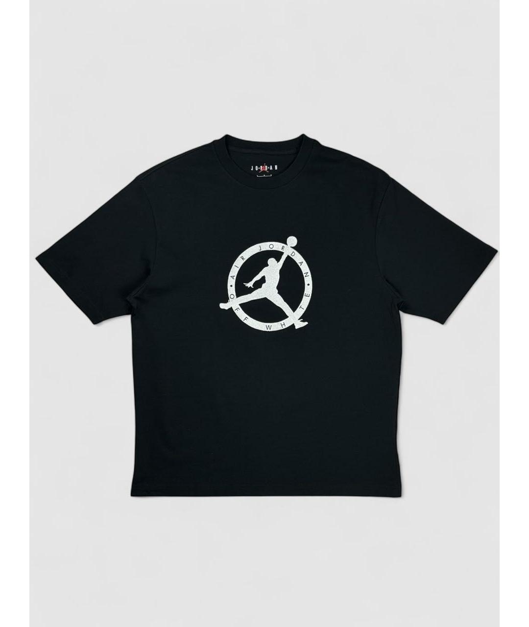 OFF-WHITE Черная футболка, фото 6