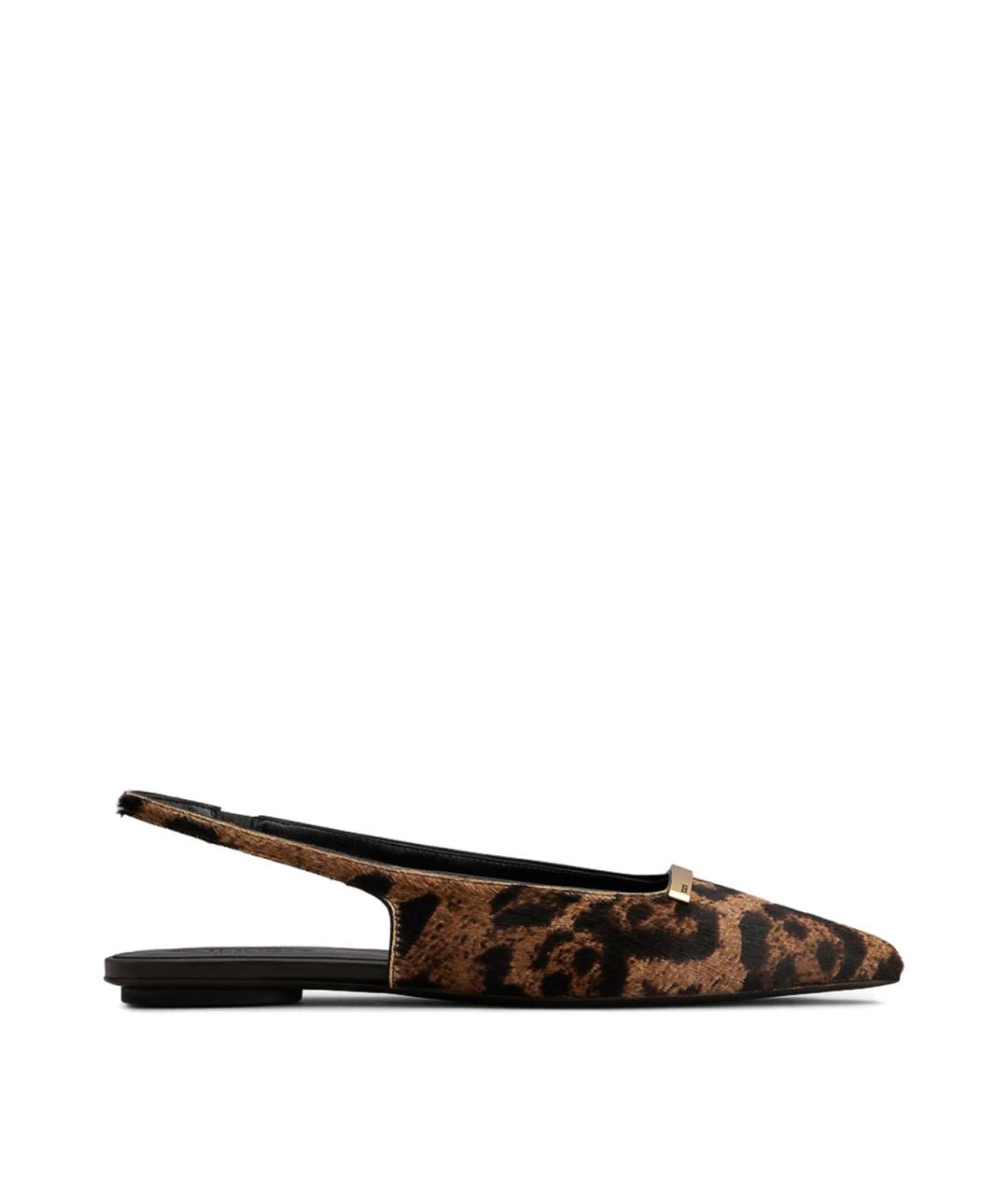 TOD'S Мульти лодочки на низком каблуке, фото 1