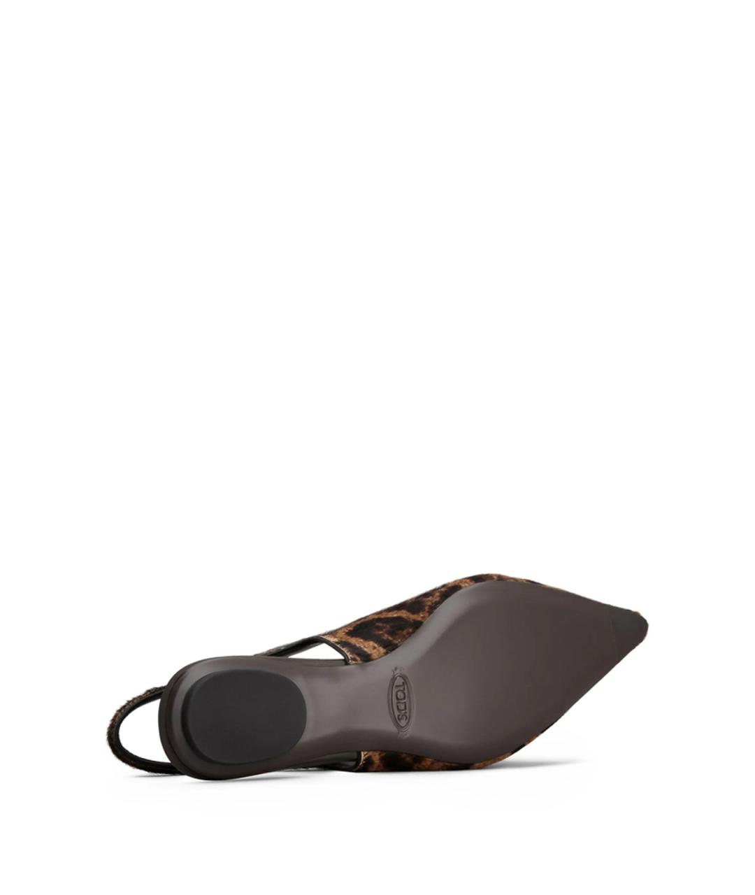 TOD'S Мульти лодочки на низком каблуке, фото 2