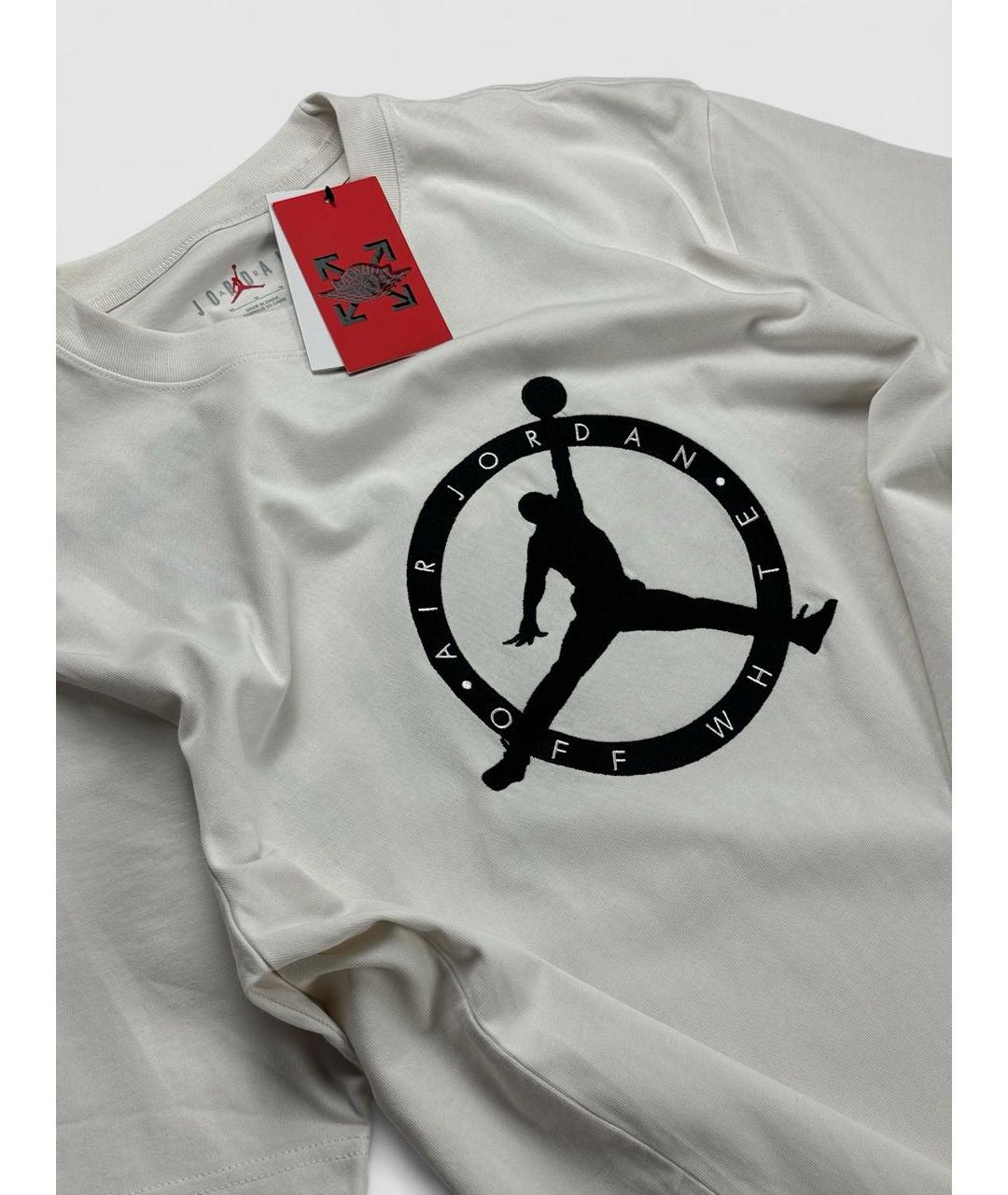 OFF-WHITE Хлопковая футболка, фото 3