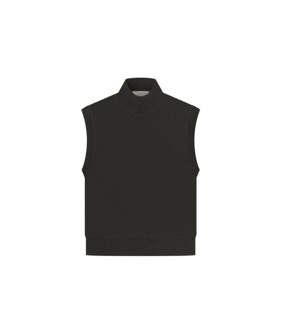 FEAR OF GOD ESSENTIALS Черная жилетка, фото 1