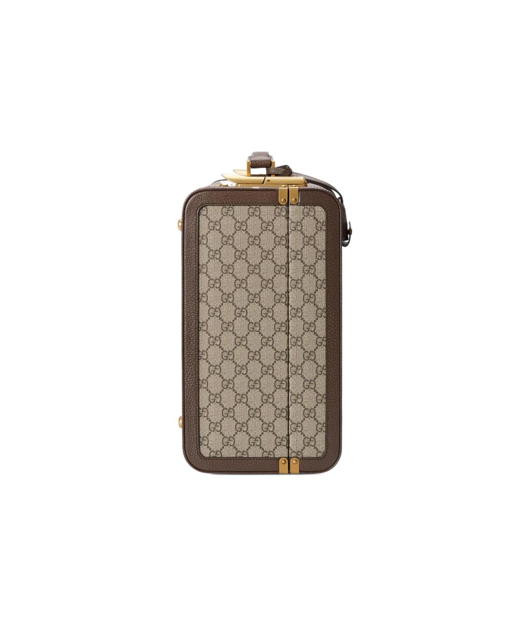 GUCCI Бежевый чемодан, фото 4
