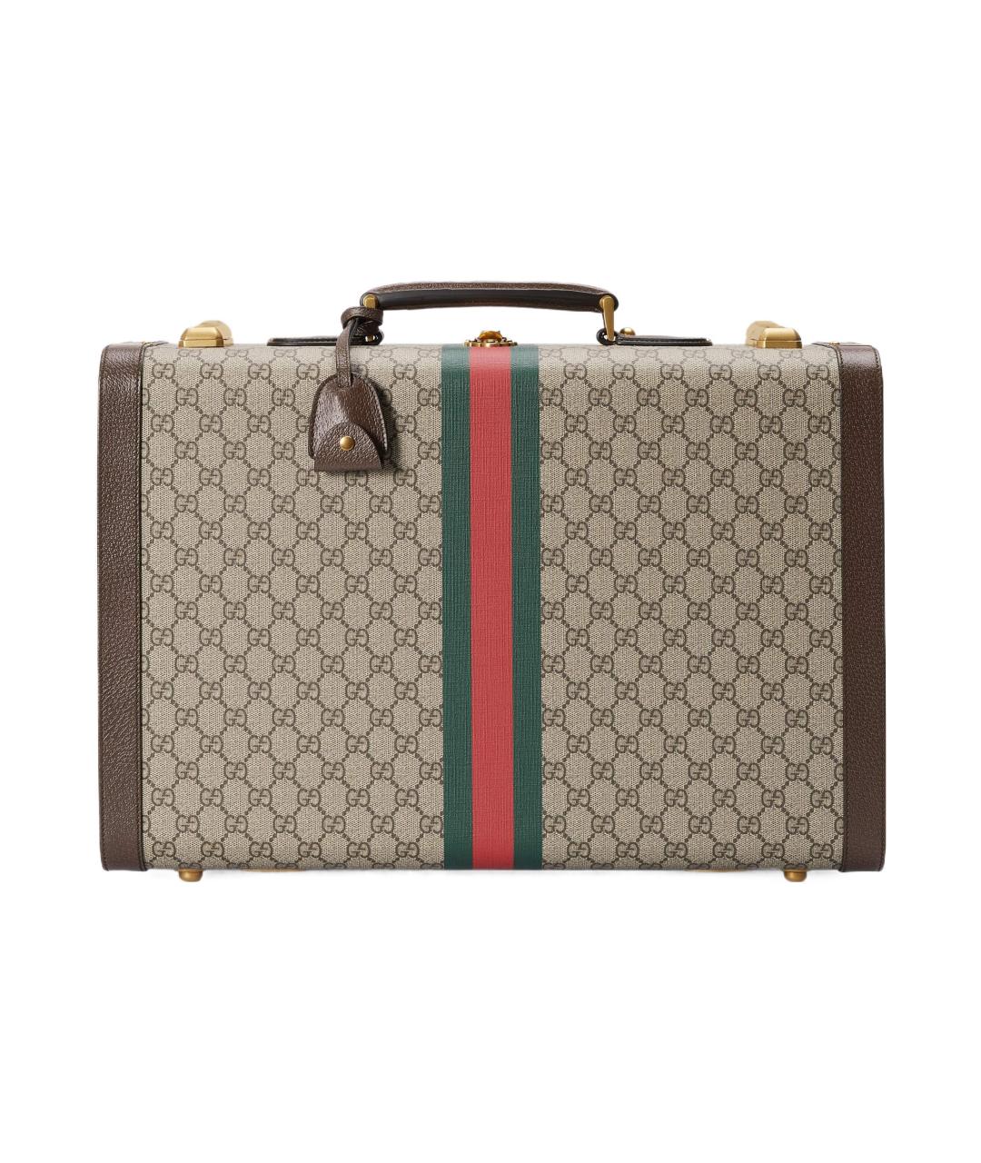 GUCCI Бежевый чемодан, фото 1