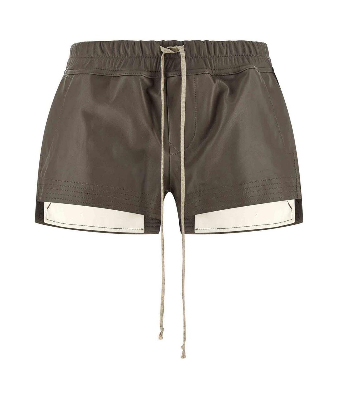 RICK OWENS Серые шорты, фото 1