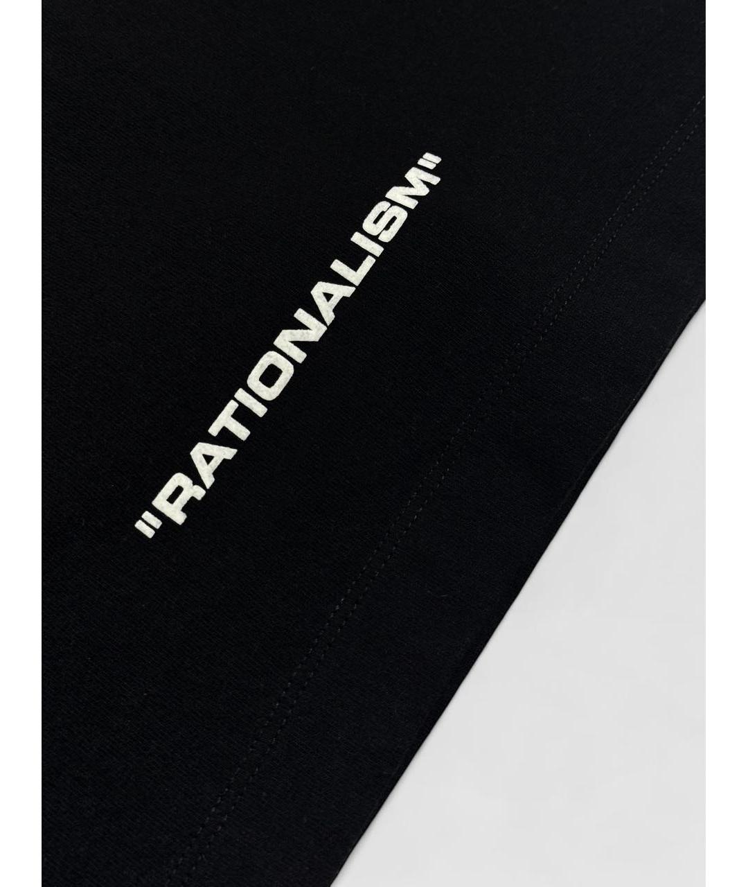 OFF-WHITE Черная футболка, фото 4