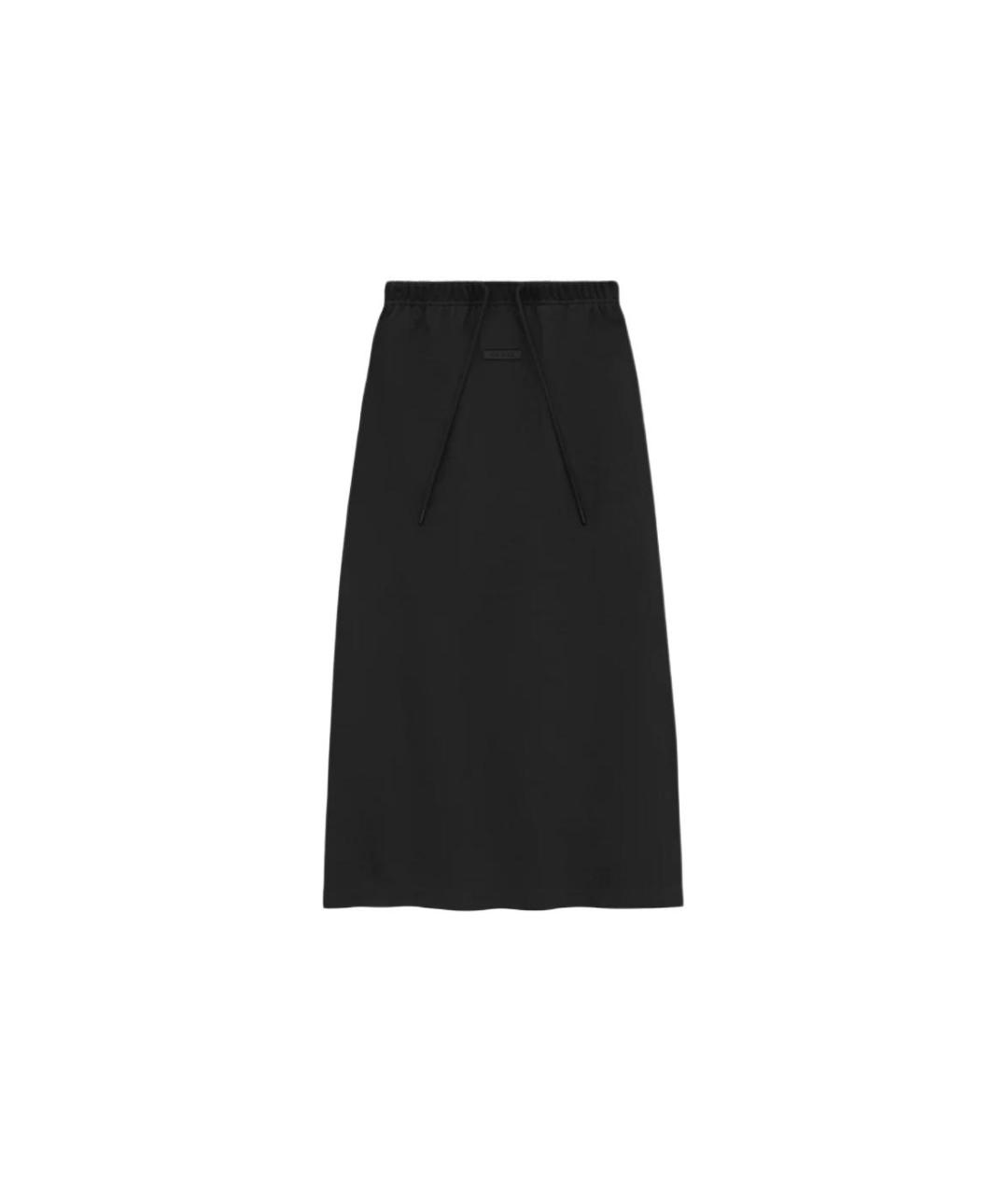 FEAR OF GOD ESSENTIALS Черная юбка макси, фото 3