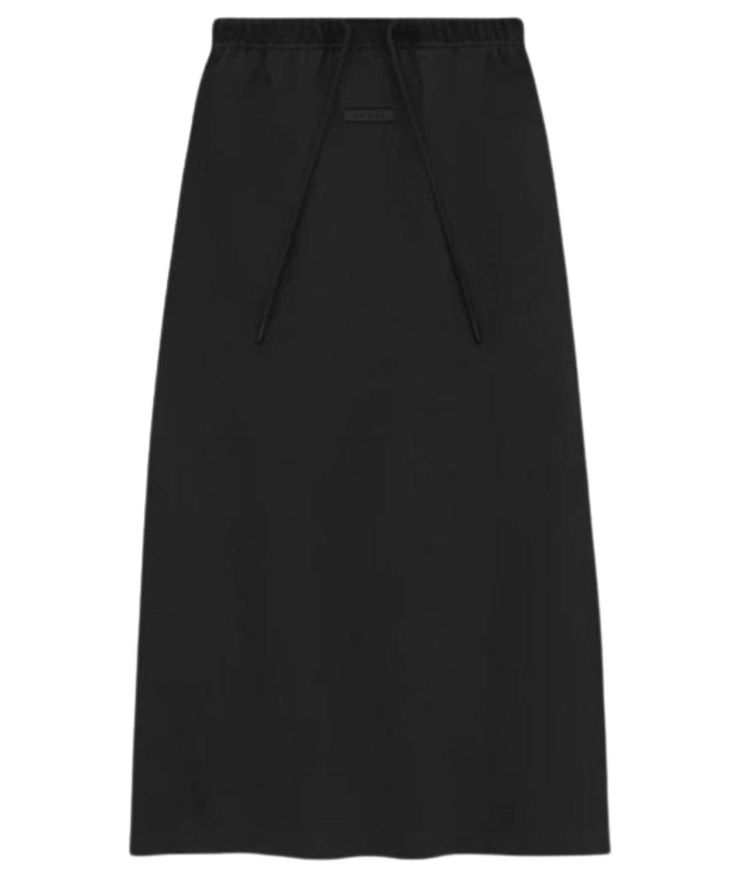 FEAR OF GOD ESSENTIALS Черная юбка макси, фото 1
