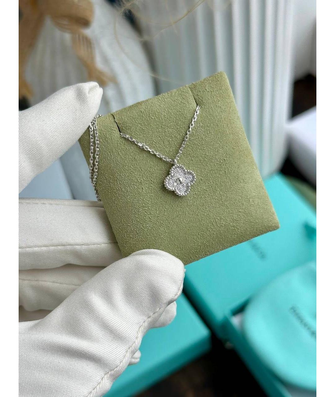 VAN CLEEF & ARPELS Серебряная подвеска из белого золота, фото 2