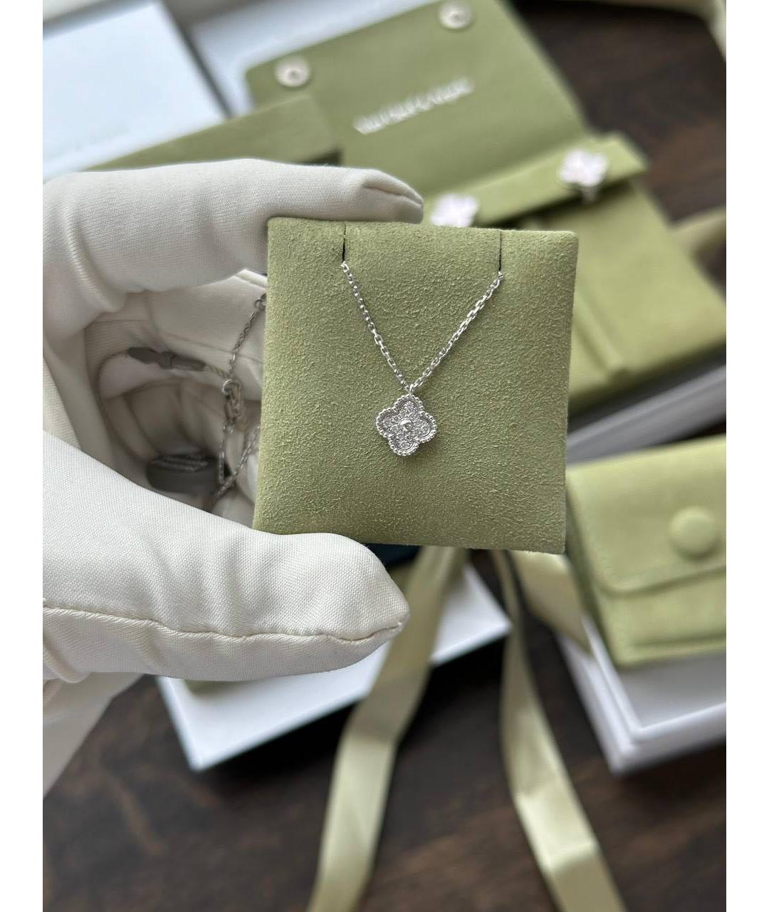 VAN CLEEF & ARPELS Серебряная подвеска из белого золота, фото 3