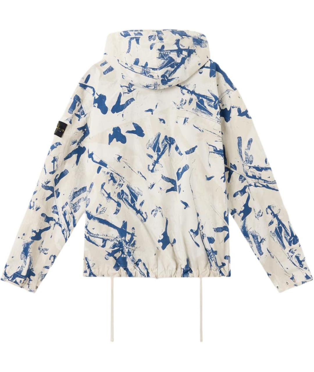 STONE ISLAND Белая куртка, фото 2