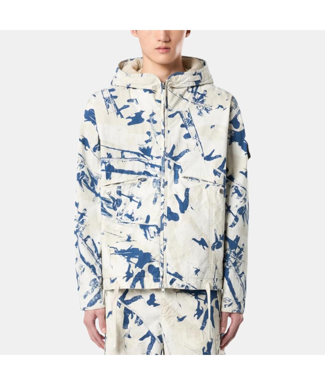 STONE ISLAND Белая куртка, фото 5