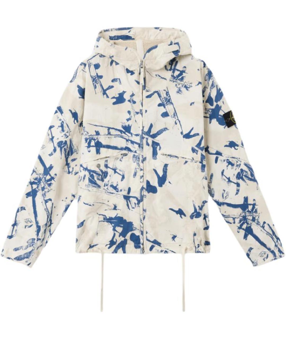 STONE ISLAND Белая куртка, фото 1