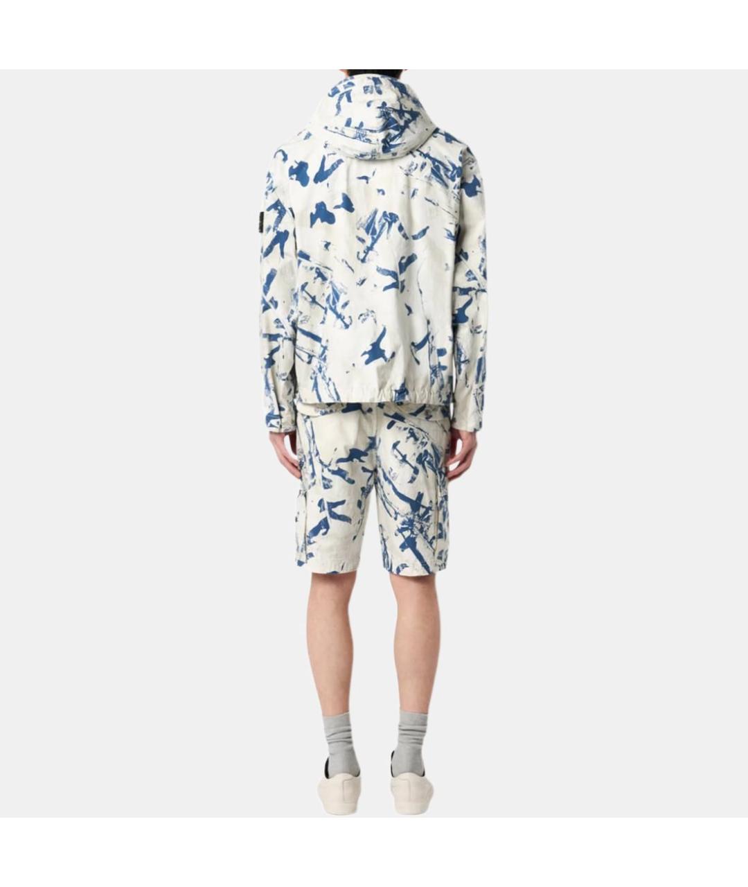 STONE ISLAND Белая куртка, фото 4