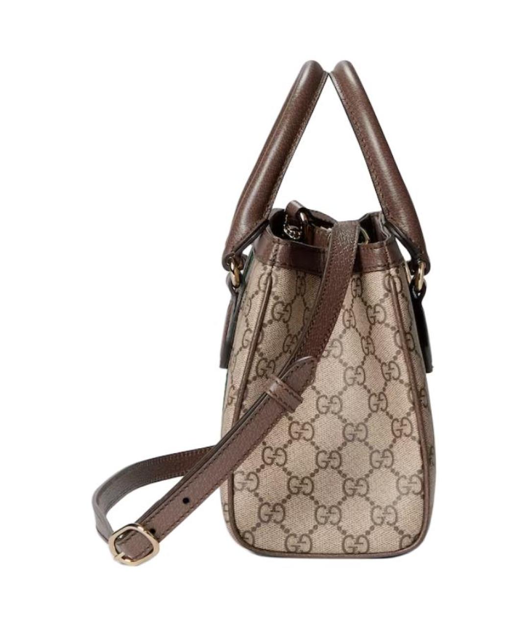 GUCCI Бежевая сумка тоут, фото 3