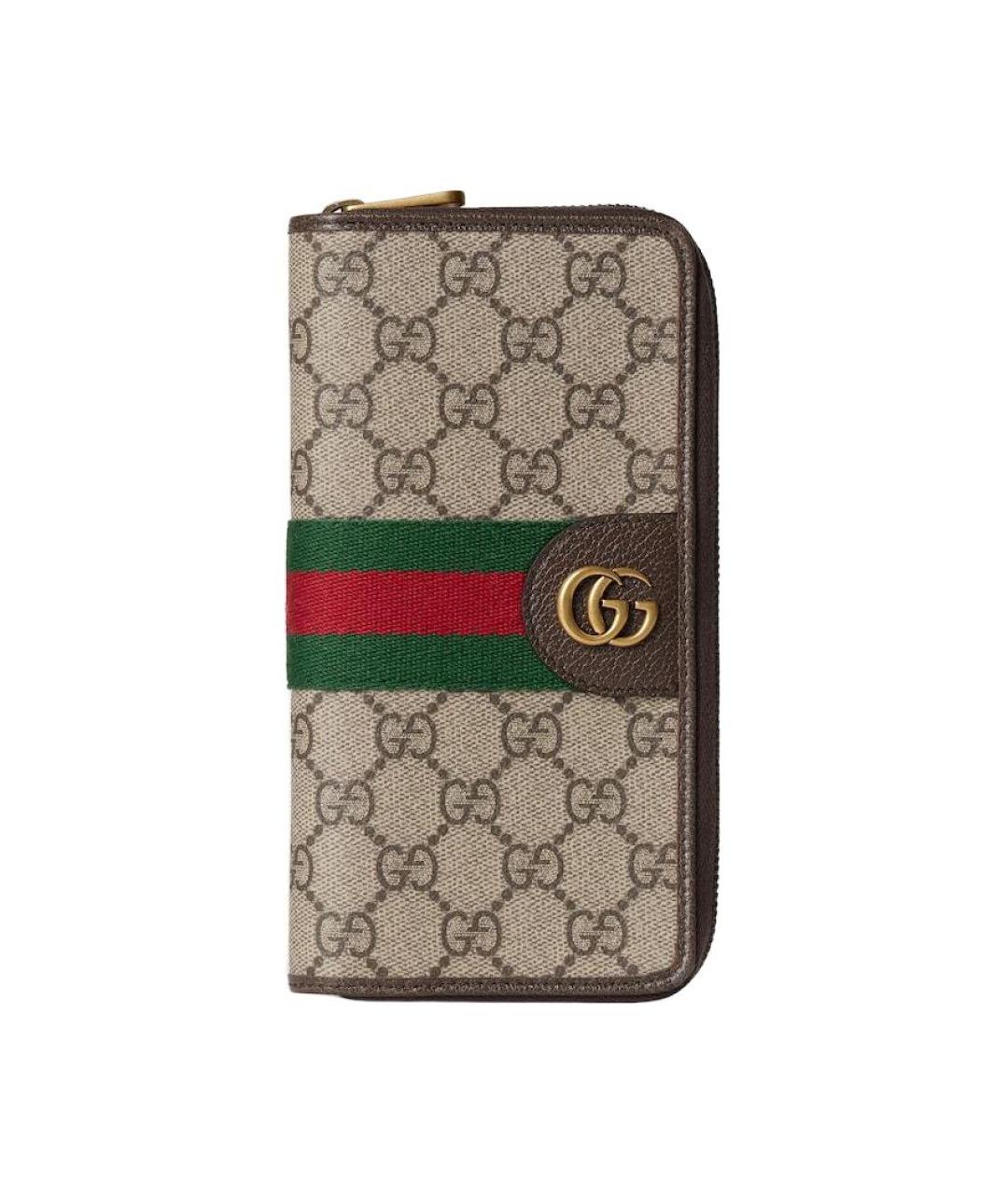 GUCCI Бежевый кошелек, фото 1