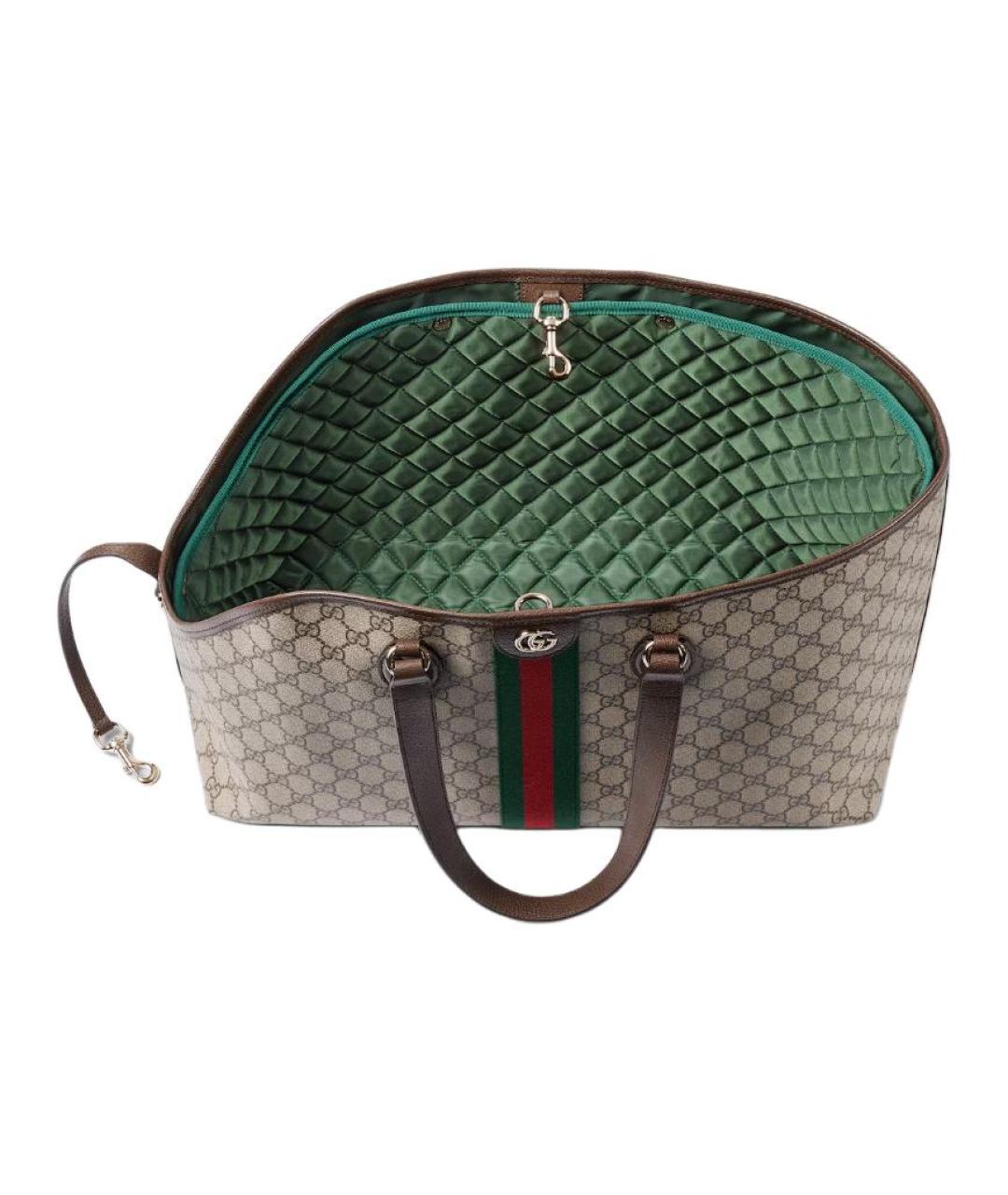 GUCCI Коричневая сумка тоут, фото 4