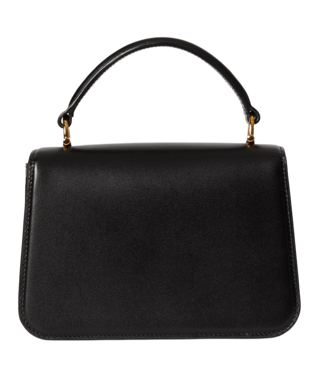 GUCCI Черная кожаная сумка с короткими ручками, фото 4