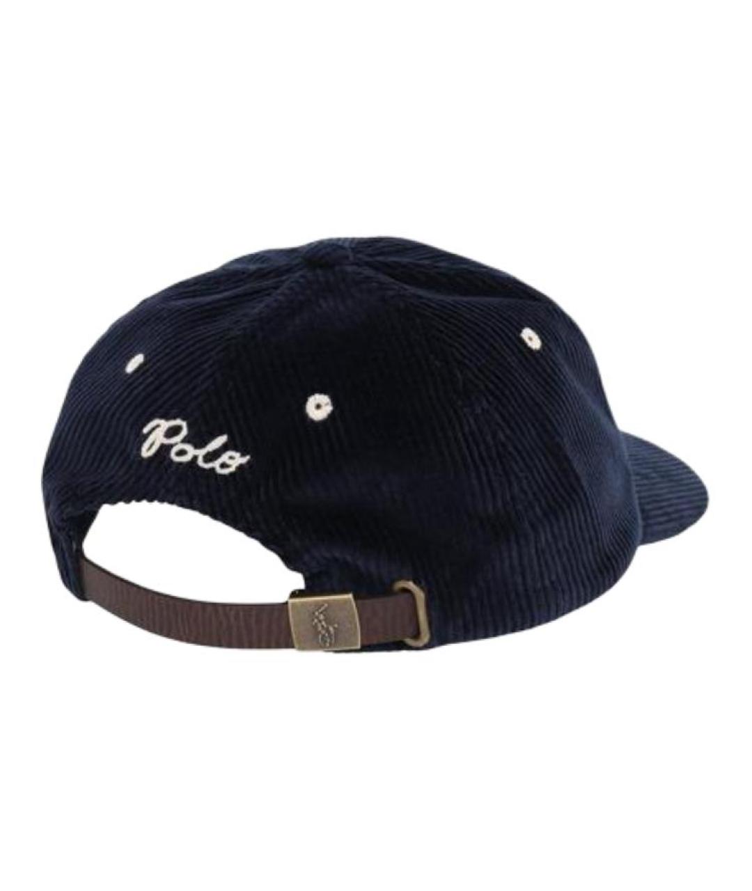 POLO RALPH LAUREN Темно-синяя кепка/бейсболка, фото 2