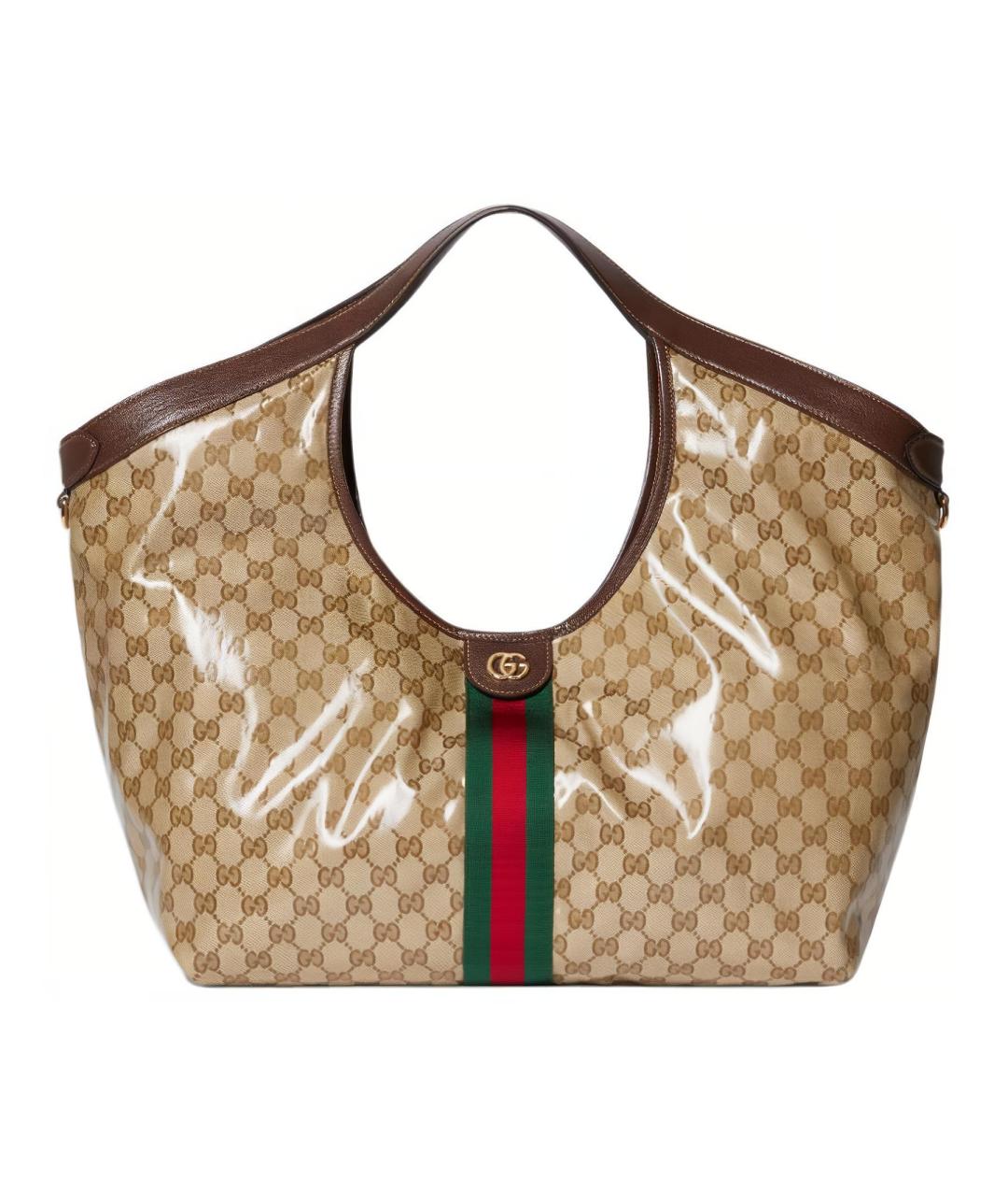 GUCCI Бежевая сумка тоут, фото 1