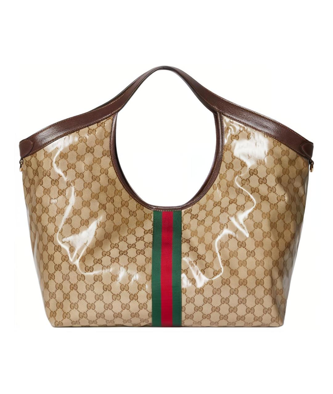 GUCCI Бежевая сумка тоут, фото 3