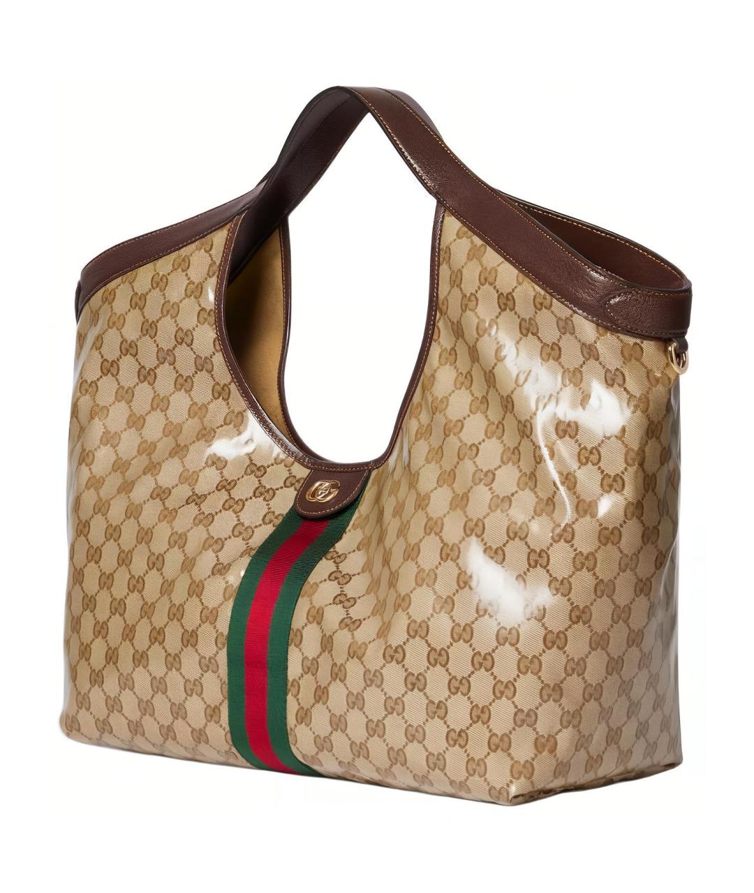 GUCCI Бежевая сумка тоут, фото 2