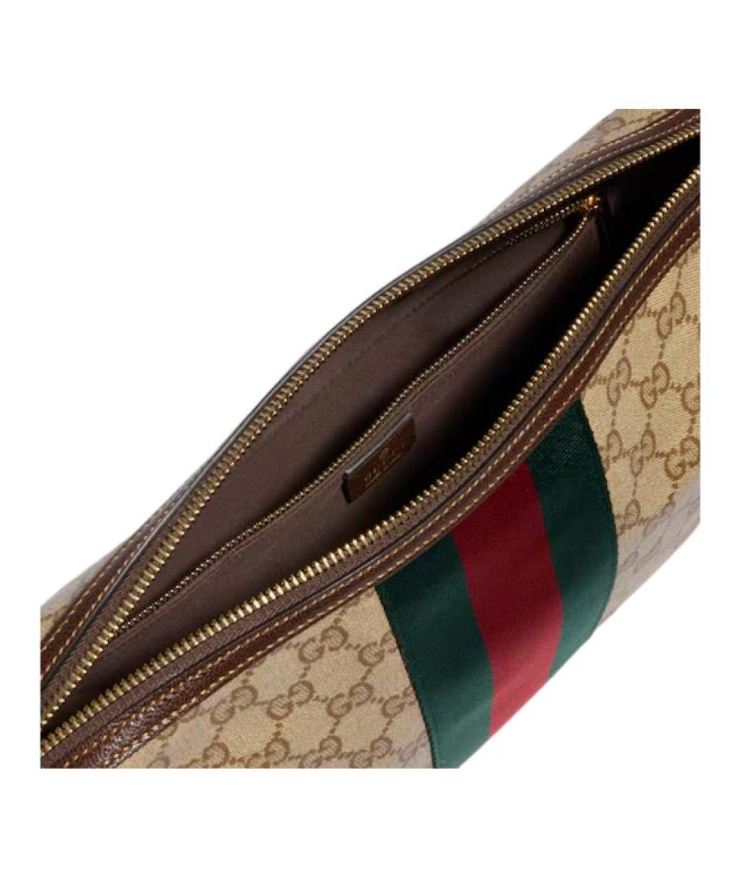 GUCCI Коричневая сумка через плечо, фото 5