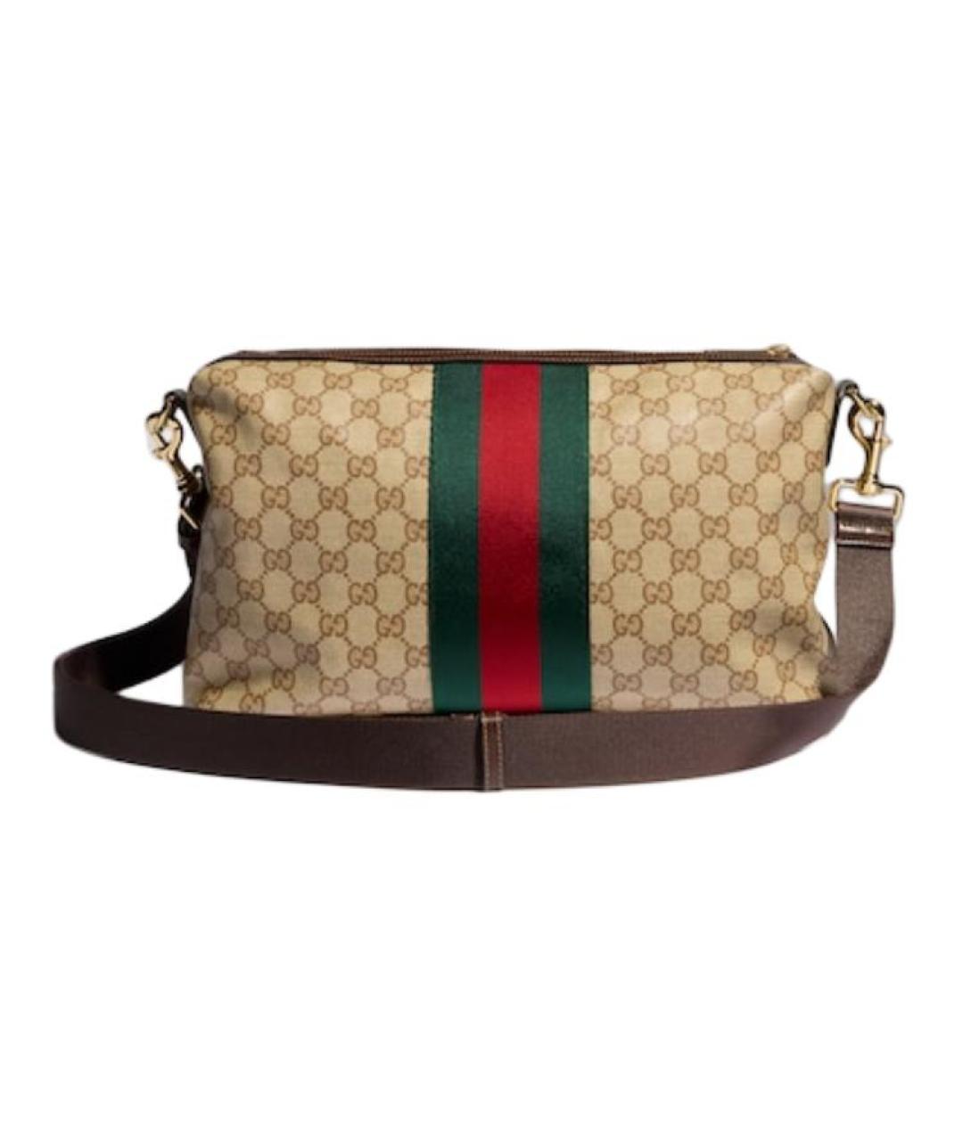GUCCI Коричневая сумка через плечо, фото 3