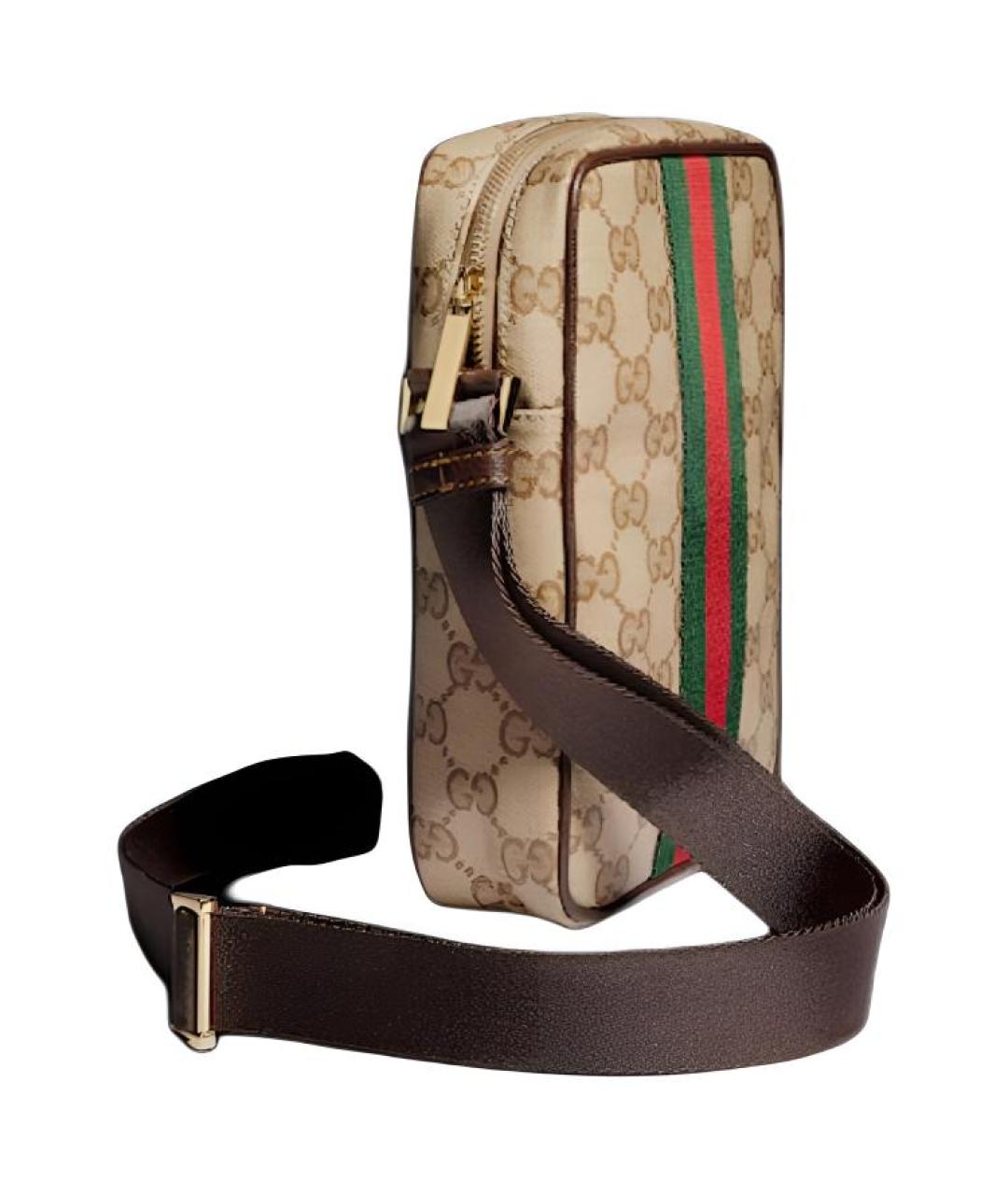 GUCCI Коричневая сумка через плечо, фото 2
