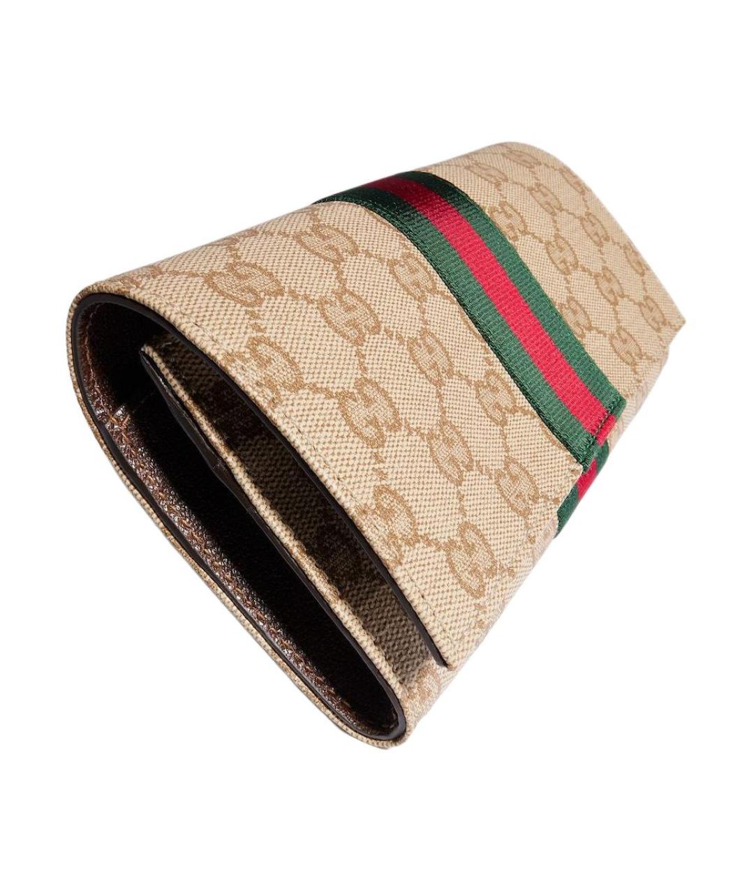 GUCCI Бежевый кошелек, фото 2